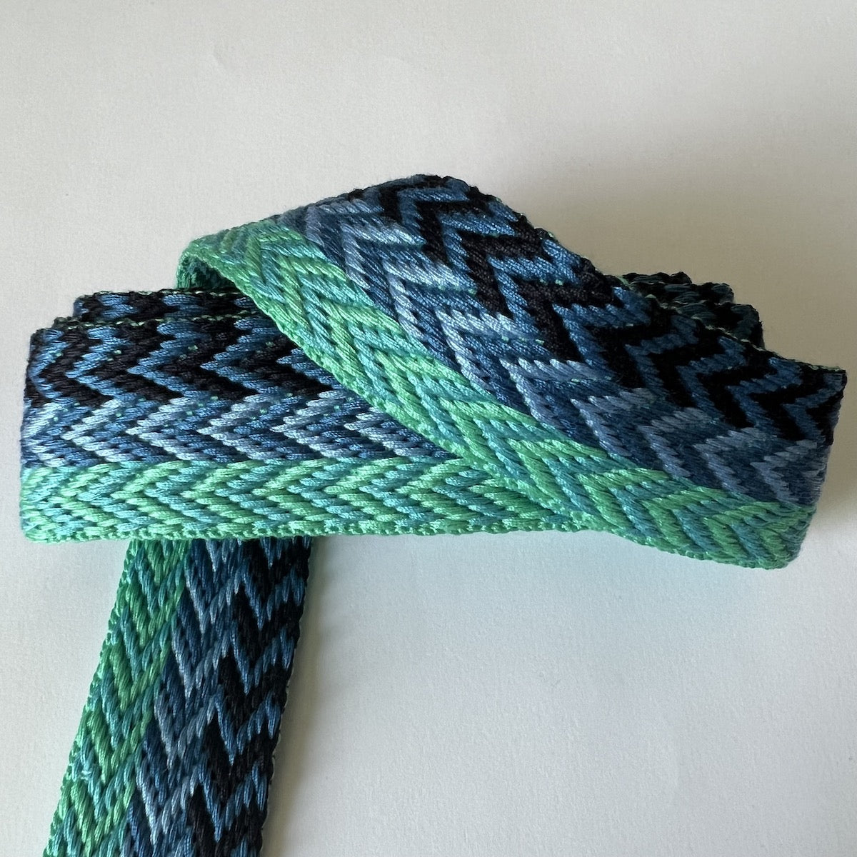 Lanvin Leather Curb Blue Green (W) Shoe Laces