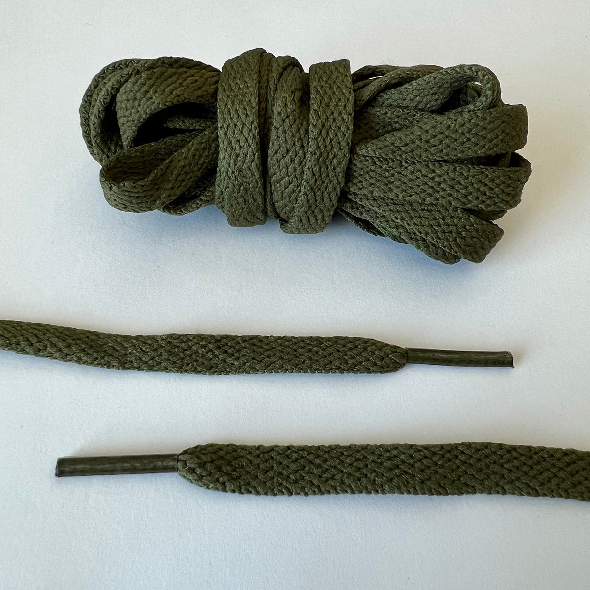 Army Green Shoe Laces