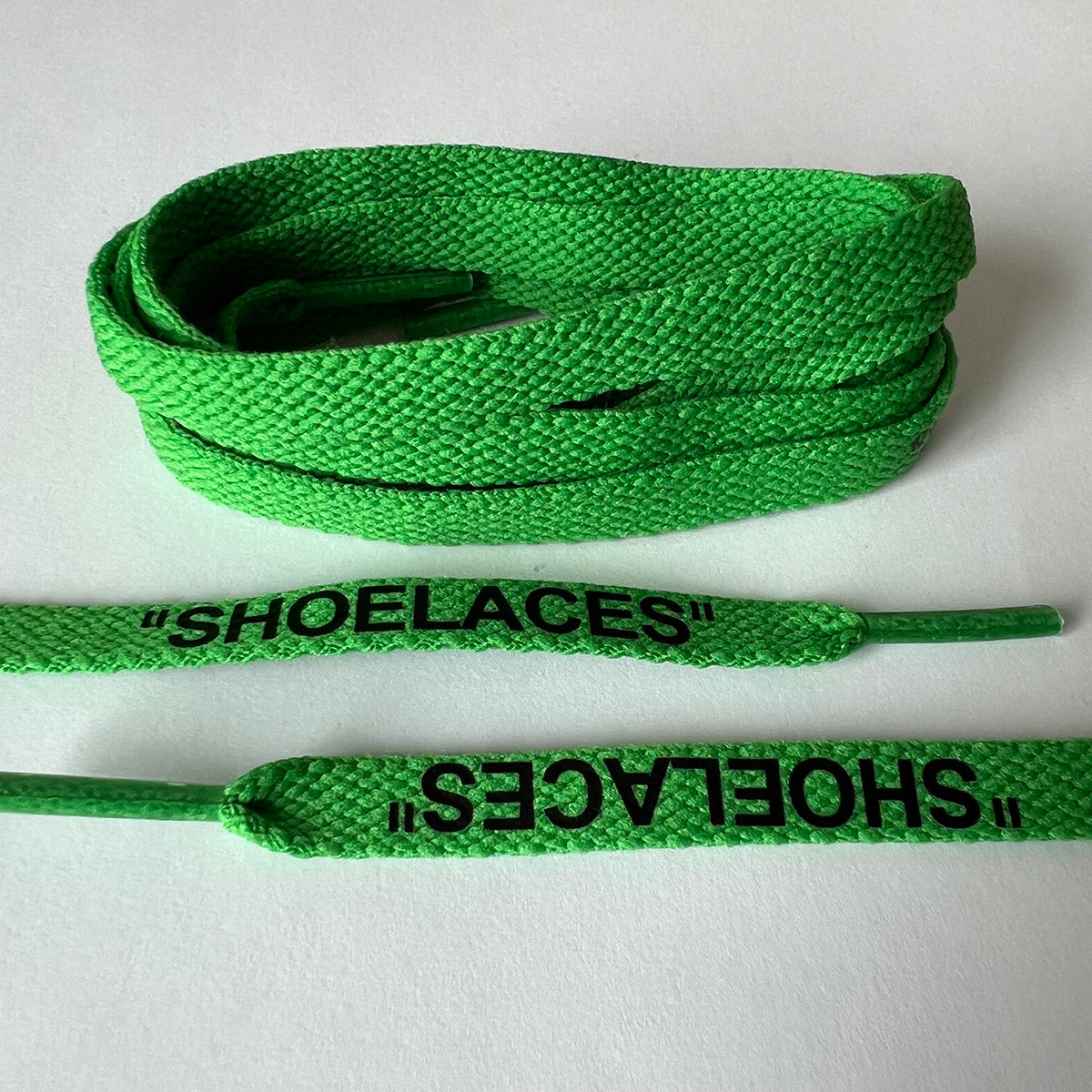 Green nike outlet laces