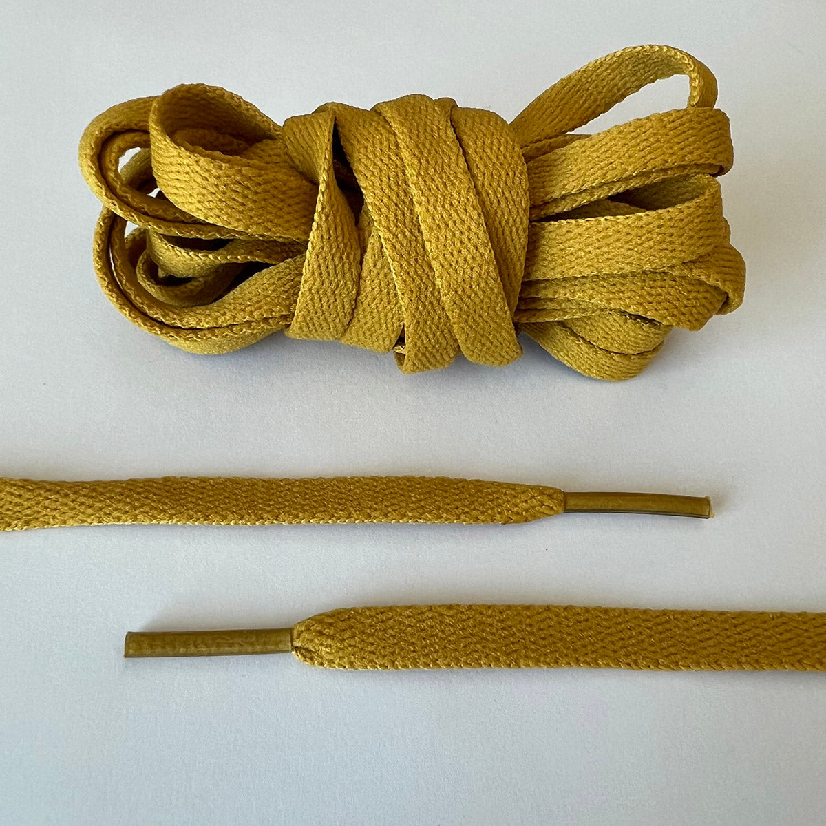 Gold Yellow Shoe Laces